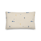Moonrise filled lumbar cushion shown from the front.