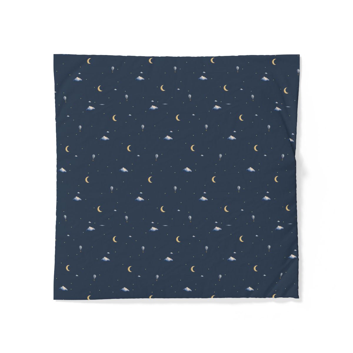 Moonrise Queen cotton duvet cover, front supplier preview