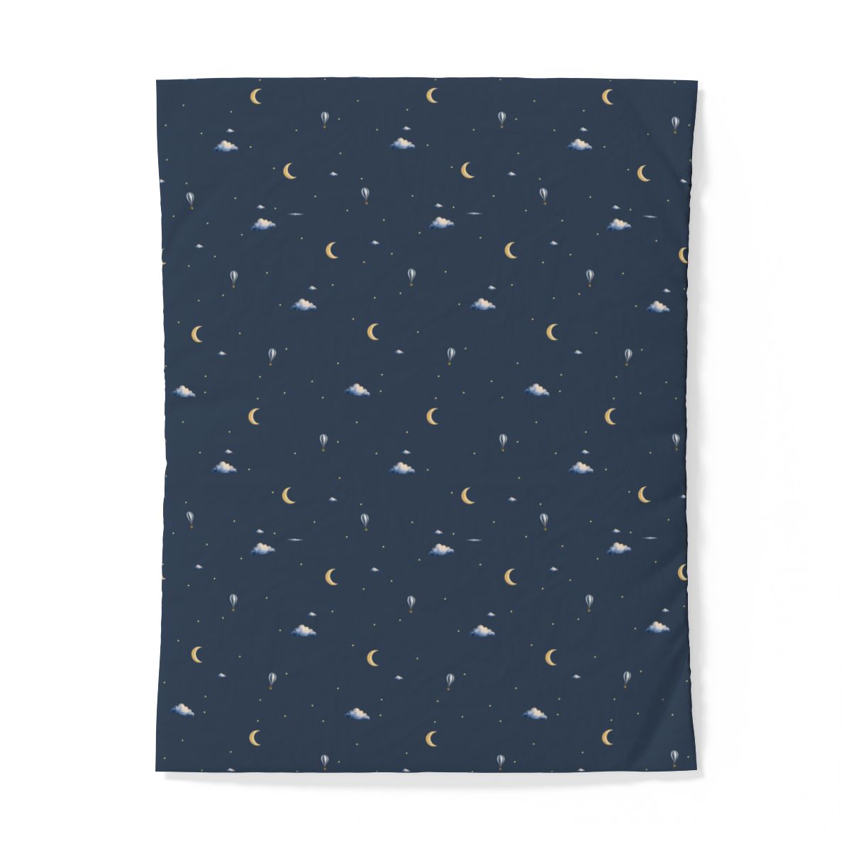 Moonrise Twin XL cotton duvet cover, front supplier preview