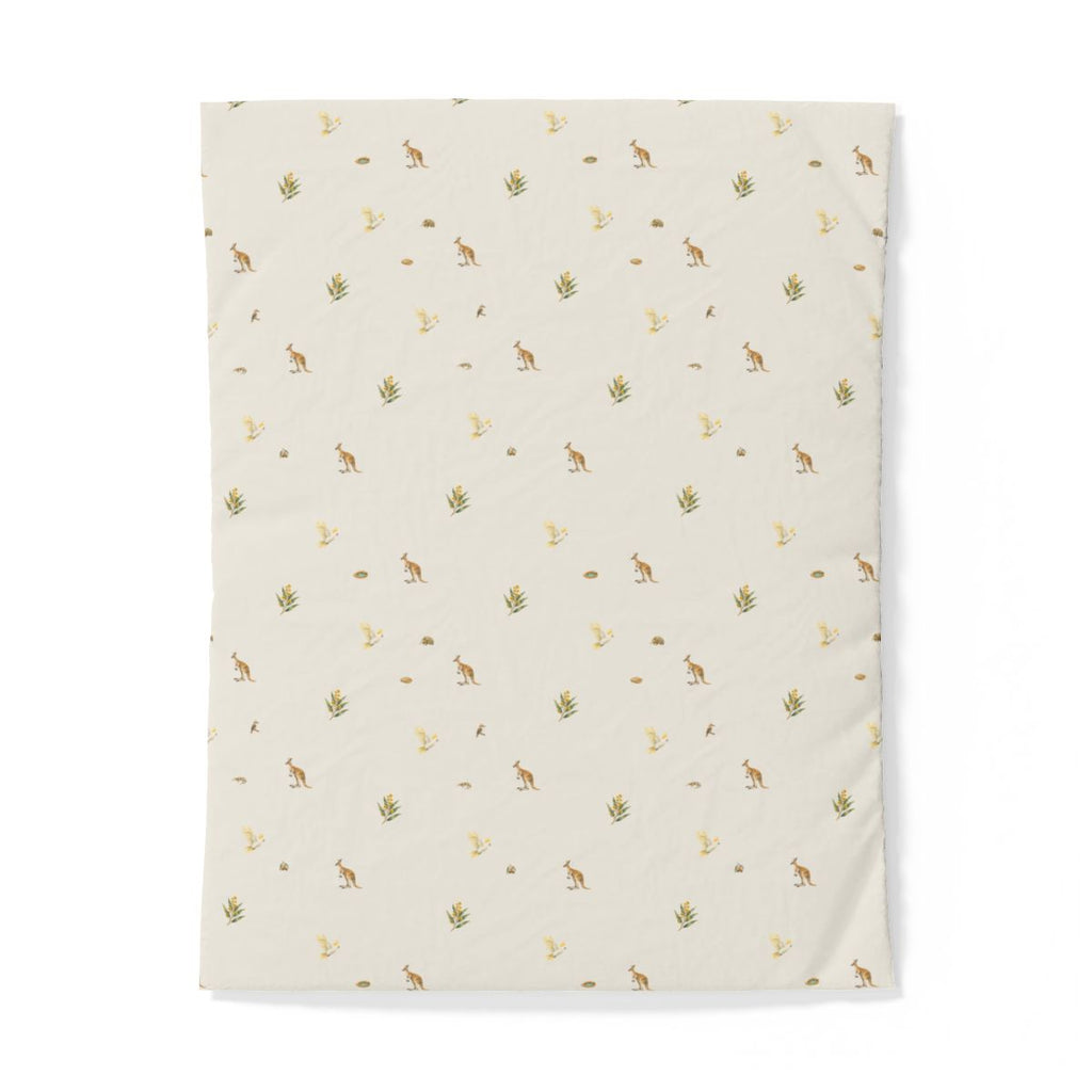 Bush Picnic cotton duvet cover, US Twin XL; source-bound supplier product preview.