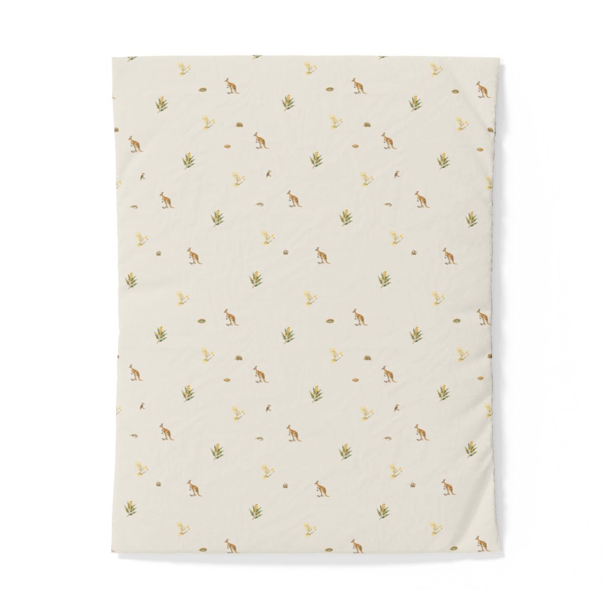 Bush Picnic cotton duvet cover, US Twin XL; source-bound supplier product preview.