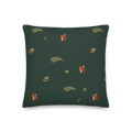 Mosswood Trail Filled Square Cushion, Size: 18 × 18 in; supplier product preview.