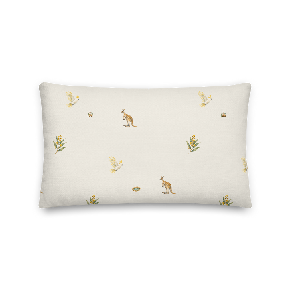 Bush Picnic Filled Lumbar Cushion, Size: 20 × 12 in; supplier product preview.