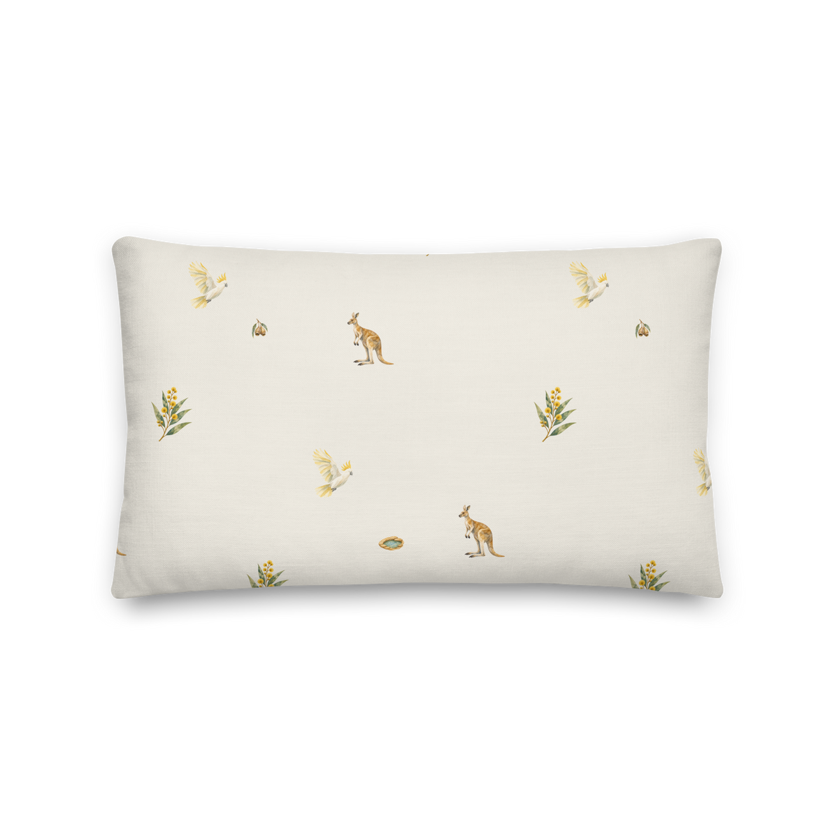 Bush Picnic Filled Lumbar Cushion, Size: 20 × 12 in; supplier product preview.