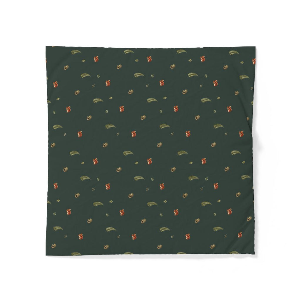 Mosswood Trail cotton duvet cover, US Queen; source-bound supplier product preview.