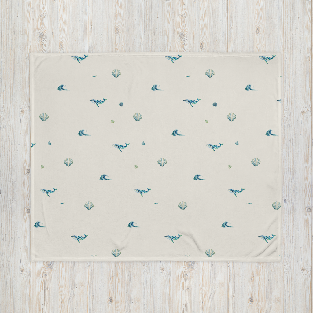 Seaglass Shore Throw, Size: 50 × 60 in; supplier product preview.