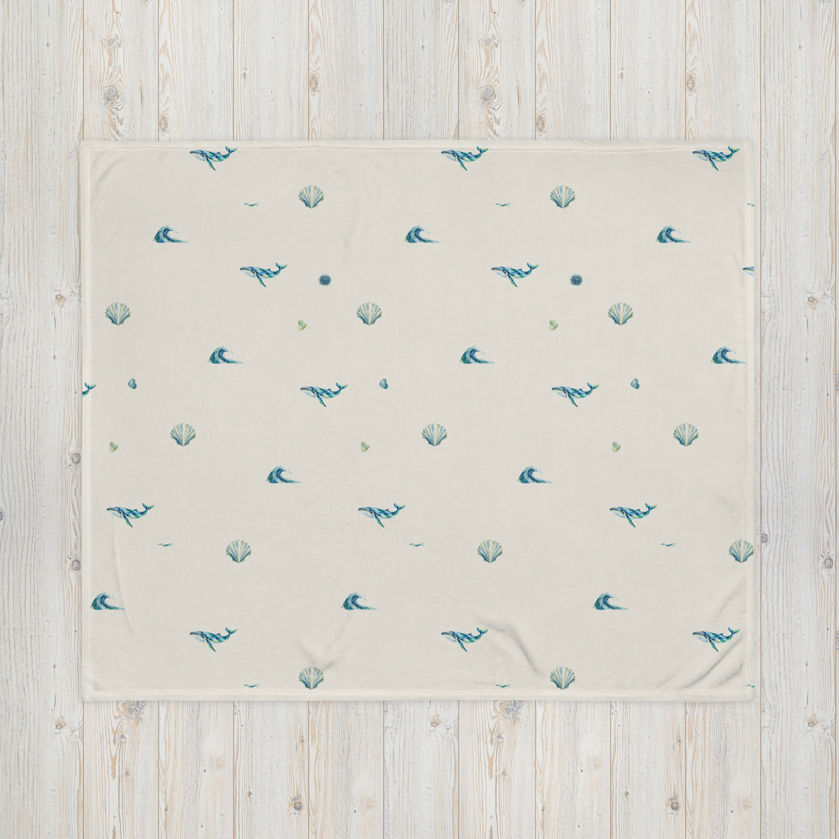 Seaglass Shore Throw, Size: 50 × 60 in; supplier product preview.