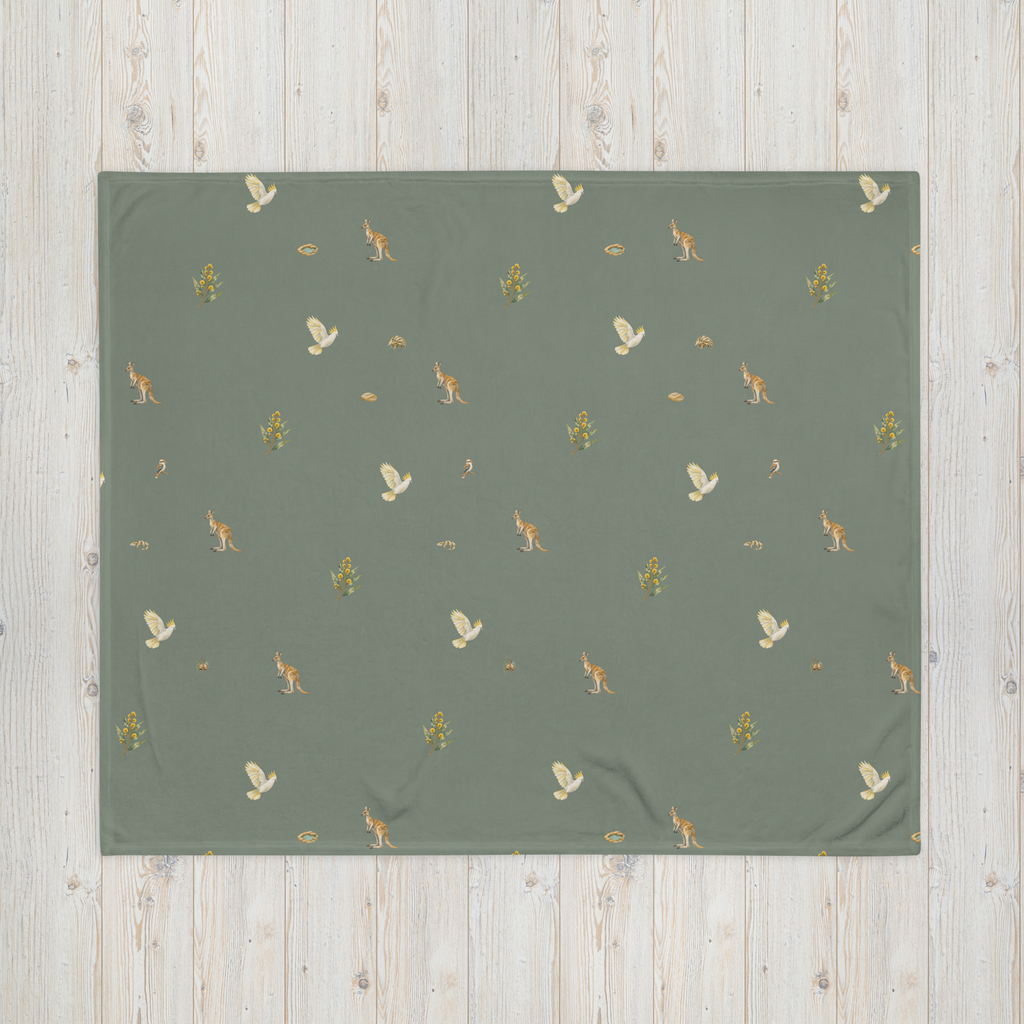 Bush Picnic Throw, Size: 50 × 60 in; supplier product preview.