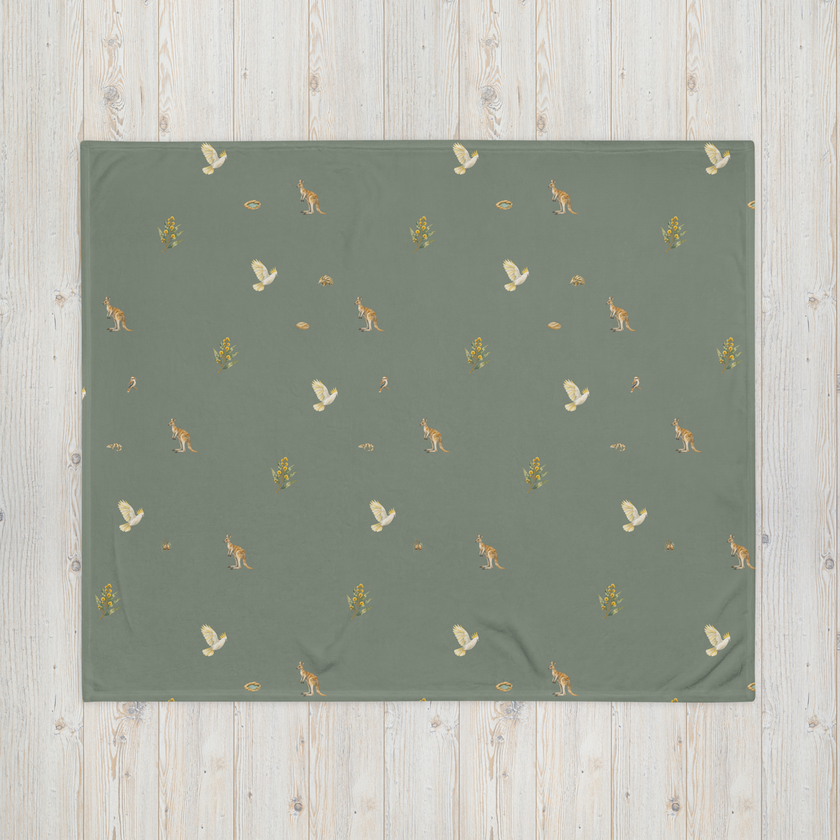 Bush Picnic Throw, Size: 50 × 60 in; supplier product preview.