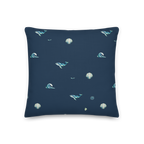 Seaglass Shore Filled Square Cushion, Size: 18 × 18 in; supplier product preview.