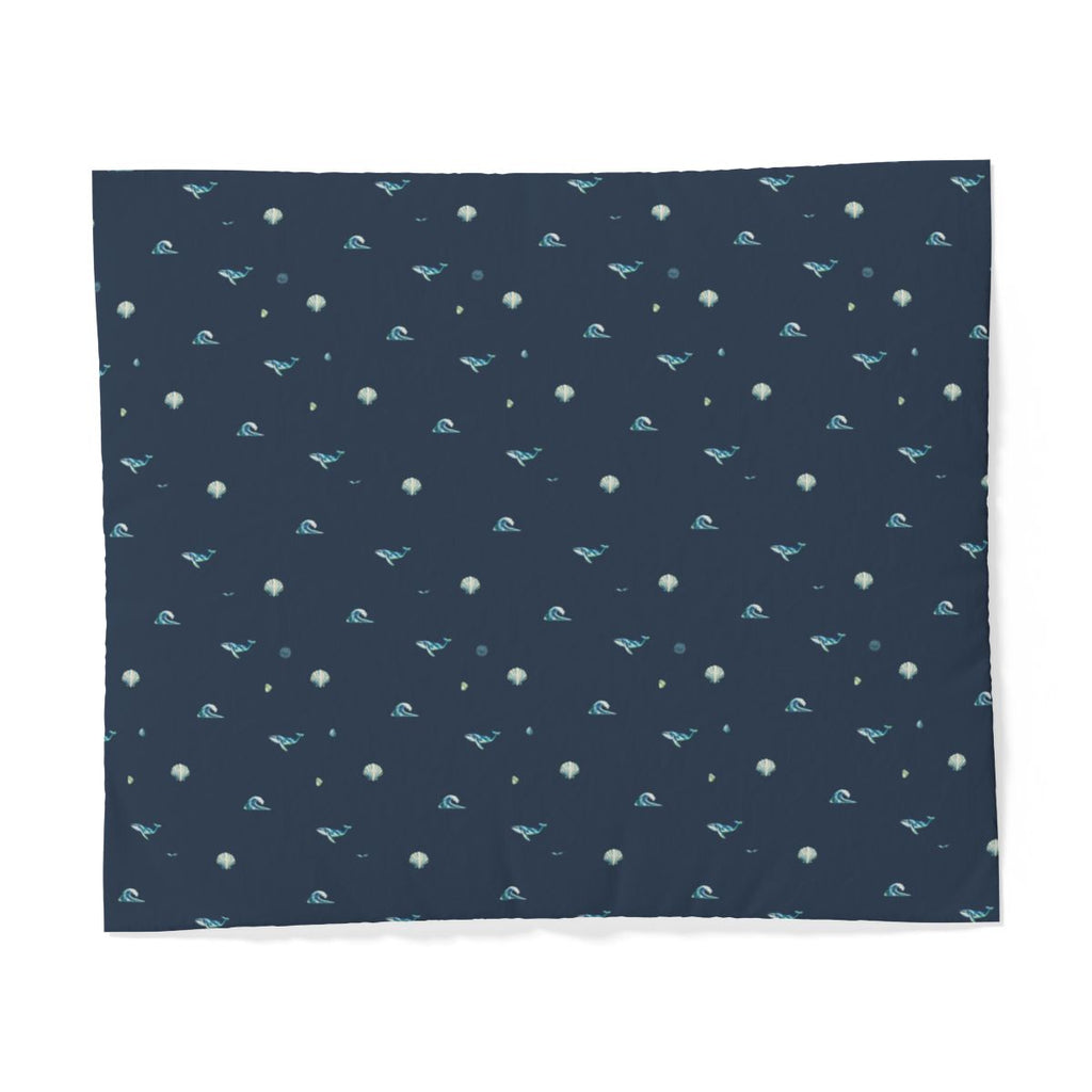 Seaglass Shore cotton duvet cover, US King; source-bound supplier product preview.