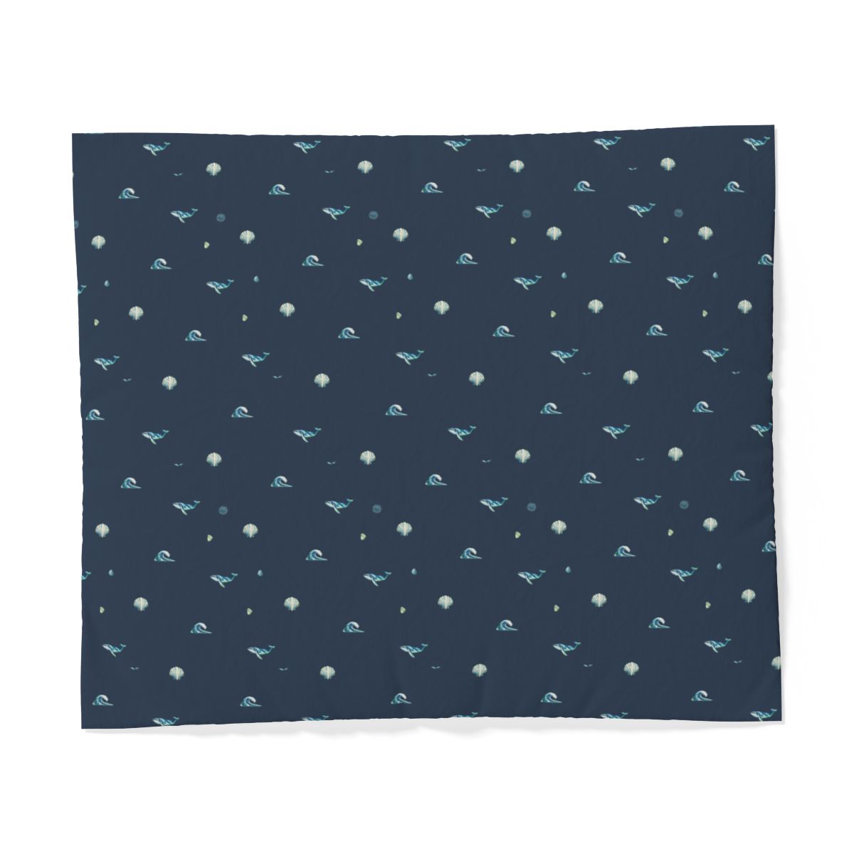 Seaglass Shore cotton duvet cover, US King; source-bound supplier product preview.